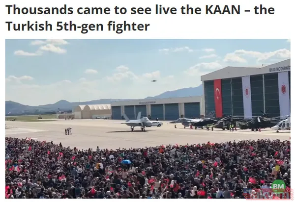 Milli Muharip Uçak KAAN dünya basınında: Büyük güç gösterisi! Yunanistan'ı korku aldı - 13