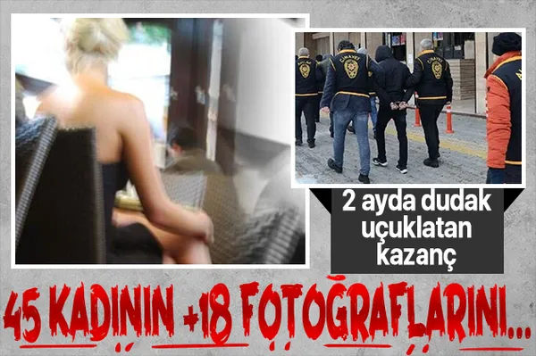 Eskort çetesine flaş operasyon! 45 kadının +18 fotoğrafları harekete geçirdi! 2 ayda dudak uçuklatan kazanç-1