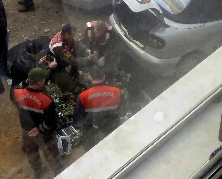 Park halindeki otomobilde ele geçirildi