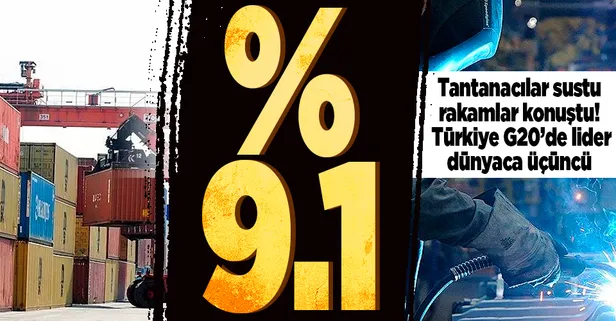 Türkiye'den büyümede rekor üstüne rekor! Son 10 yılın en hızlısı | G20'de lider OECD'de üçüncü