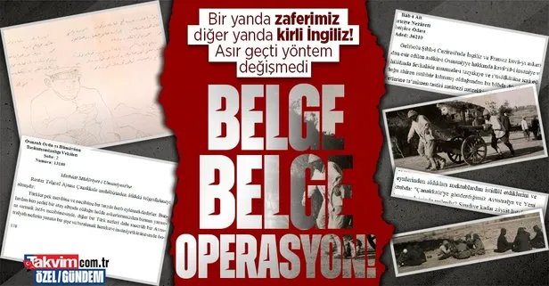 İngiliz operasyonu belgelerle ortaya çıktı! Çanakkale Savaşı’nda Osmanlı İmparatorluğuna karşı kirli propaganda...