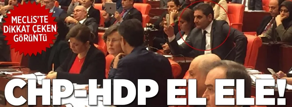 CHP-HDP el ele!