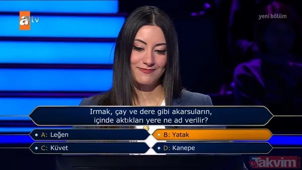 Kim Milyoner Olmak İster'de Kenan İmirzalıoğlu sordu: Mesleği 'Kaşmerlik' olan biri nerede çalışır? - 25