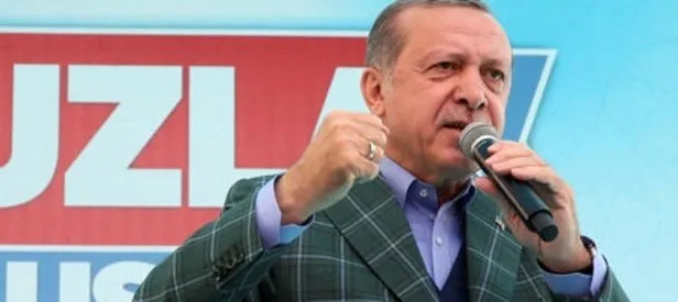 Erdoğan: Ya silahları gömecekler ya da...