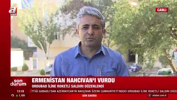 SON DAKİKA: Ermenistan'dan bir alçak saldırı daha! Nahçıvan'a roketli saldırı!