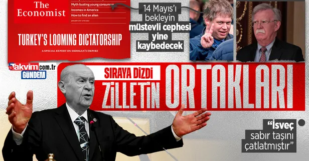 MHP Genel Başkanı Devlet Bahçeli'den The Economist'e ve John Bolton'a tepki: Zillet ittifakının gizli ortakları... İsveç'e sert sözler