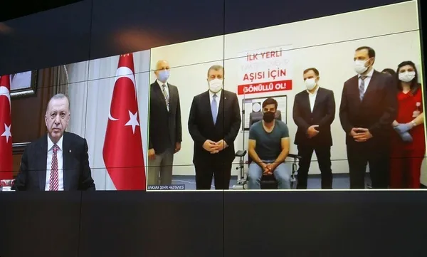 Başkan Recep Tayyip Erdoğan, Faz-3 aşamasına gelen yerli aşımızın ismini açıkladı-2