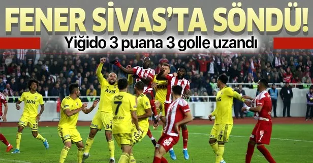 Sivasspor 3 1 Fenerbahce Mac Sonucu Takvim