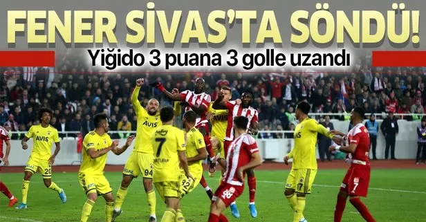 Sivasspor 3-1 Fenerbahçe | MAÇ SONUCU