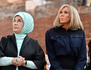 Emine Erdoğan, G-20 Liderler Zirvesi'nin yapıldığı Roma'da lider eşleriyle bir araya geldi