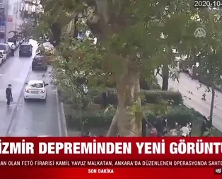 İzmiri vuran 6,6 büyüklüğündeki depreme ait yeni görüntüler