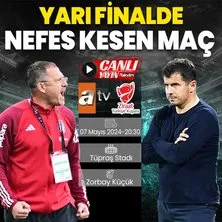 Ziraat Türkiye Kupası’nda yarı final heyecanı | Beşiktaş’ın Ankaragücü maçı 11’i belli oldu