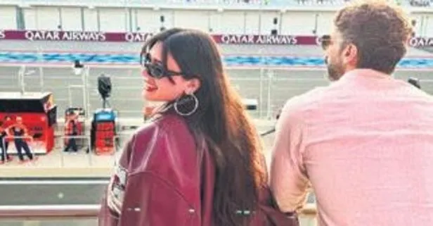 Sibil Çetinkaya ve Şükrü Özyıldız çifti MotoGP izlemek için Katar’a gitti