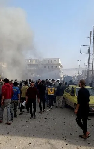 Son dakika: Bab'da SMO aracına bombalı saldırı: 1 ölü