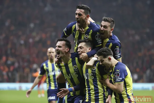 Galatasaray - Fenerbahçe derbisinde gerginlik! Mesut Özil'e çakmak atıldı... - 4