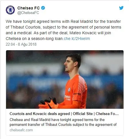 SON DAKİKA! Real Madrid, Thibaut Courtois'yı transfer etti-2
