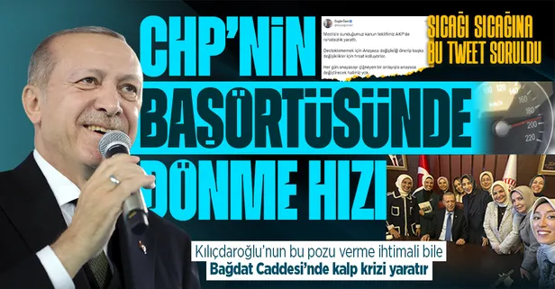 SON DAKİKA: Başkan Recep Tayyip Erdoğan Kılıçdaroğlu'na başörtüsü sorununu Anayasa'da çözelim çağrısı yaptı! CHP hemen kıvırdı