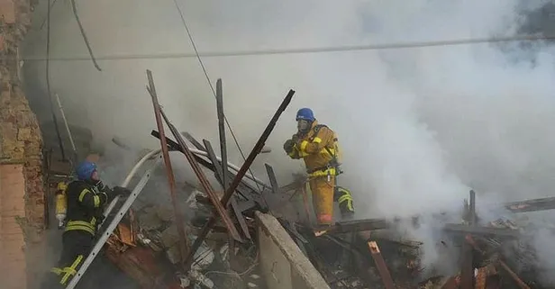 Kiev'de patlama sesleri: Kentin kuzeyinden dumanlar yükseliyor