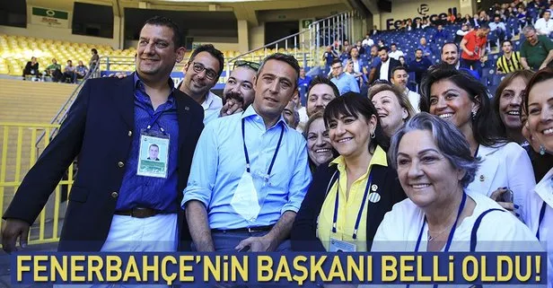 Fenerbahçe’nin 37. Başkanı Ali Koç seçildi