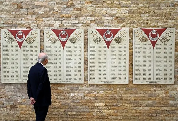 MHP Genel Başkanı Bahçeli Ülkücü Şehitler Anıtı'nı ziyaret etti-6