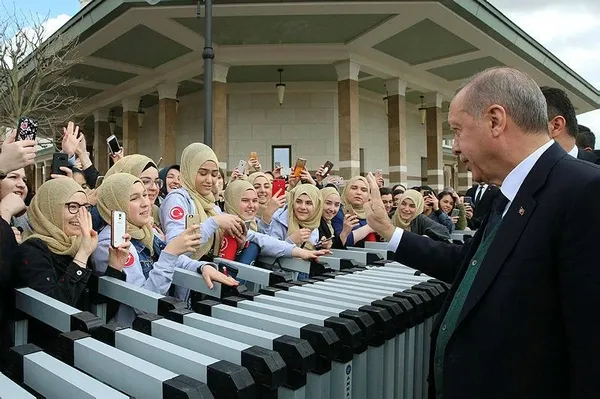 Vatandaşlardan Cumhurbaşkanı Erdoğan'a sevgi seli-1