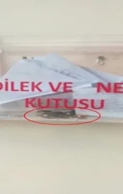Hastanede gülümseten görüntü
