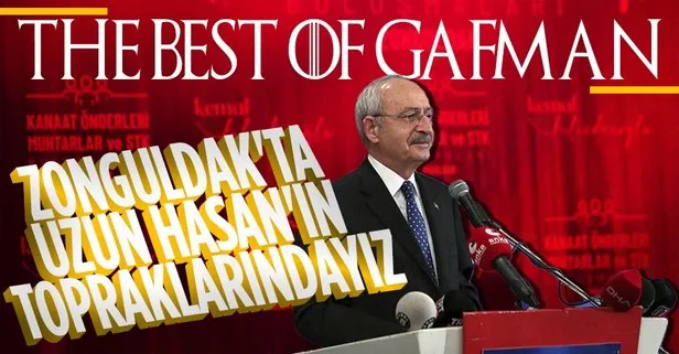 Kemal Kılıçdaroğlu memleketten yine bihaber! Zonguldak’ta ’Uzun Hasan’ın topraklarındayız’ dedi