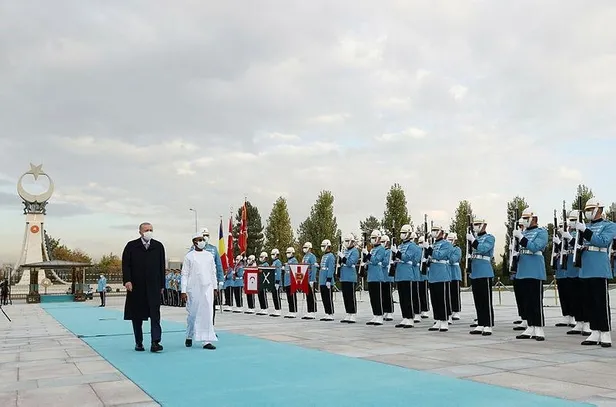 Başkan Erdoğan ve Çad Geçiş Dönemi Devlet Başkanı Mahamat İdris Debi Itno'dan ortak açıklama-2