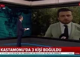 Gölette facia! Anne, baba ve oğlu öldü (Video)
