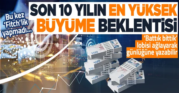 Son 10 yılın en yüksek beklentisi! Fitch, Türkiye'nin 2021 yılı büyüme tahminini yüzde 9,2'ye yükseltti