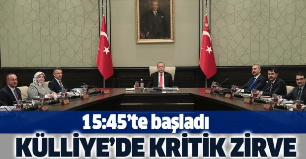 Cumhurbaşkanlığı Kabinesi toplandı