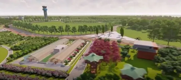 Erdoğan  Millet Bahçesi proje animasyonunu izletti