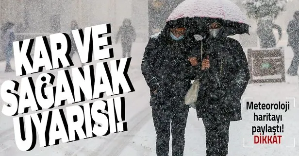HAVA DURUMU | Meteorolojiden son dakika kar uyarısı!