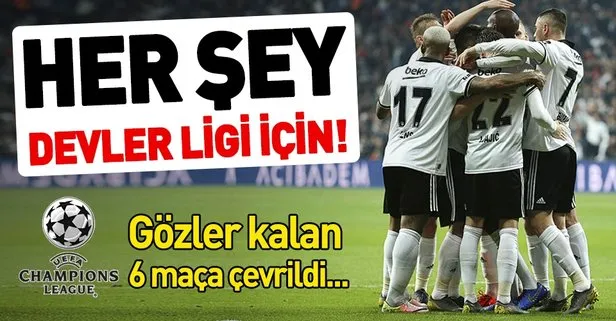 Beşiktaş ligi 2’nci bitirirse Şampiyonlar Ligi için büyük şans elde edecek