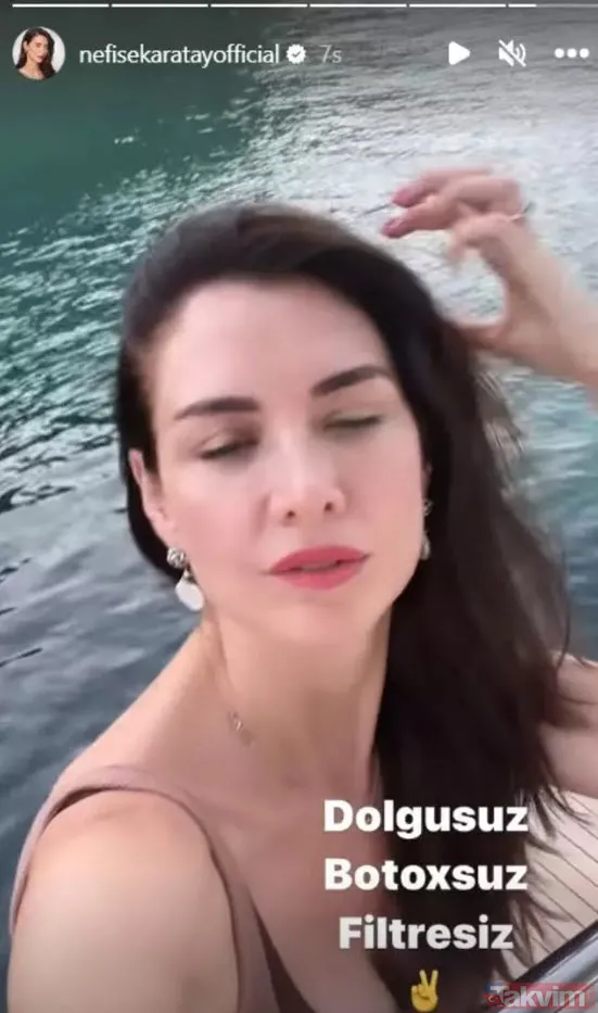 Nefise Karatay "Botoksum dolgum yok" dedi Demet Akalın dalga geçince hızını alamayıp cevap verdi "Dolgusuz botoksuz filtresiz" - 8
