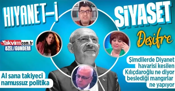 Namussuz siyaset! ’Diyanet İşleri’ni kimse kapatamaz’ diyen Kemal Kılıçdaroğlu’nun ortakları neler söyledi?