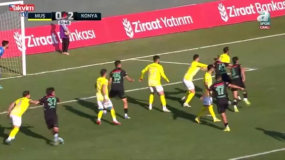 Gol:  Josip Calusic | Muş Spor 0 - 2 Konyaspor