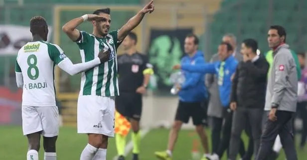 Bursaspor ilk yarıda fişi çekti!