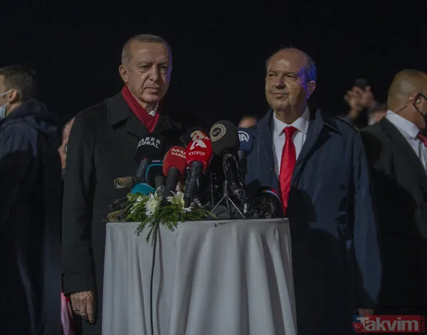 KKTC'de Maraş'a yapılan tarihi ziyaretten dikkat çeken kareler! Başkan Erdoğan, Devlet Bahçeli ve Ersin Tatar…. - 13