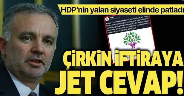 HDP’nin yalan siyaseti bir kere daha ellerinde patladı! Ankara Emniyeti’nden çirkin iftiraya jet cevap