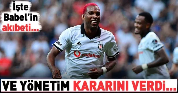 Beşiktaş’tan Babel’e güle güle