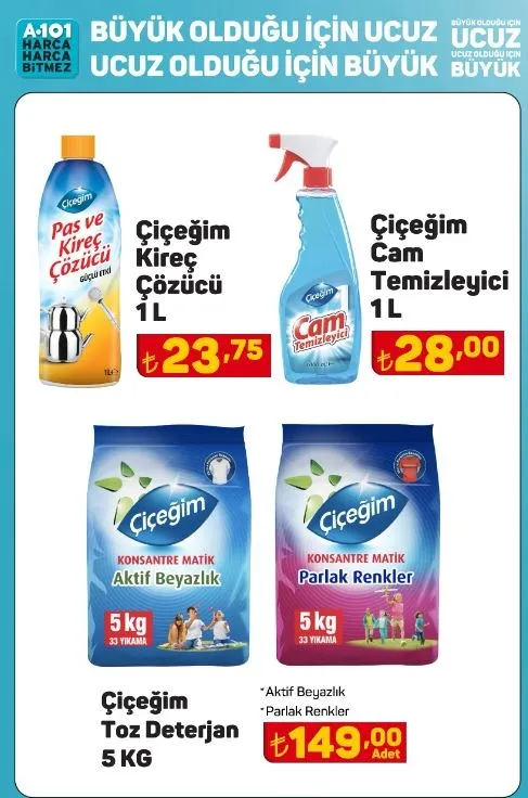 A101 AKTÜEL ÜRÜNLER FİYAT LİSTESİ: 25 Ocak 2024 indirimli ürünler! Kahvaltılık, bebek bezi, deterjan...-13