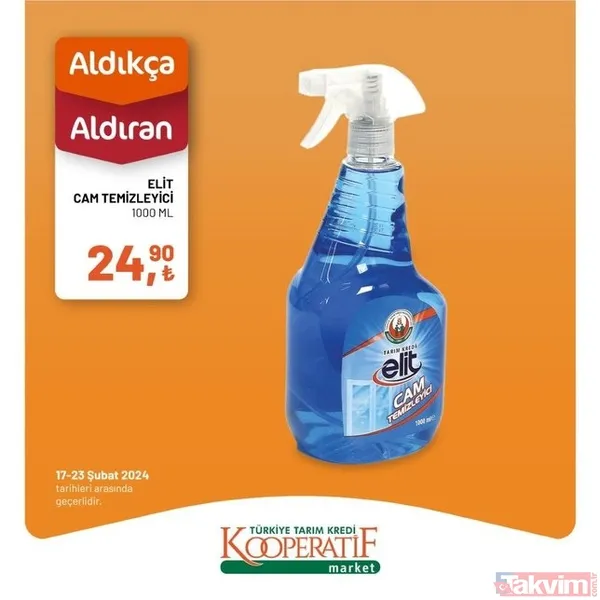 Tarım Kredi KATALOĞU 19-23 Şubat 2024 FİYAT LİSTESİ! Kooperatif market 32 üründe fiyatları indirdi! 2 katlı 6'lı kağıt havlu 54.90 TL... - 36