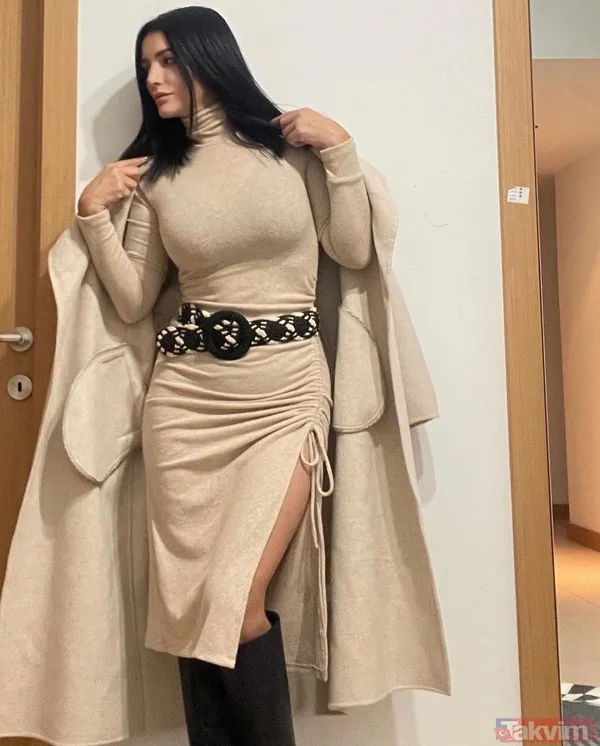 Aleyna Tilki’nin annesi Havva Öztel derin yırtmacıyla sosyal medyayı ateşe verdi! ‘Gece oldu’ dedi ortalığı yaktı kavurdu - 6