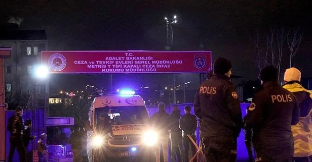 Metris Cezaevi'nde yangın