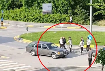 Dehşet görüntüleri! Düğün konvoyundan istediklerini alamayınca ortalık savaş alanına döndü