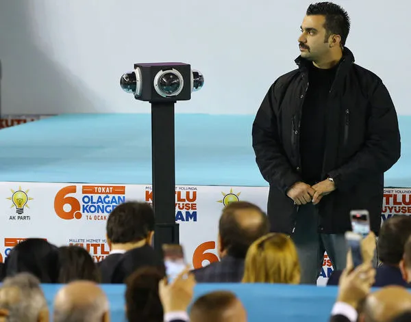 AK Parti kongresinde dikkat çeken görüntü-2