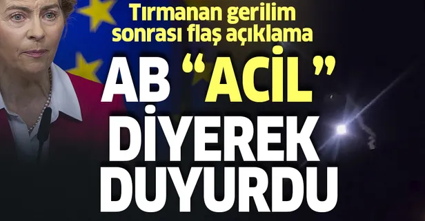 Son dakika: Avrupa Birliği'nden Orta Doğu'da taraflara silahların acilen susması ve diyalog çağrısı