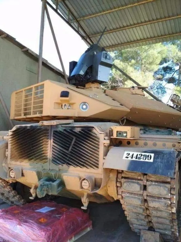 Modernize edilen M60 tanklarından ilk görüntüler-2