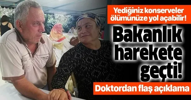 Zonguldak’ta yedikleri bir gıdadan zehirlenen çiftin hayati tehlikesi devam ediyor! Bakanlık harekete geçti!